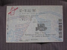 U2 Ticket Stub Rotterdam
