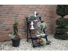 Blumentreppe groß aus Holz