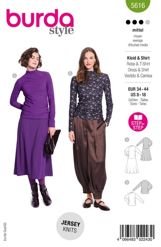 Burda schnittmuster damen - schnittmuster,
