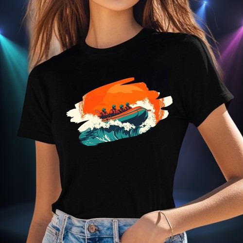 Frauen shirt rafting - t-shirt,