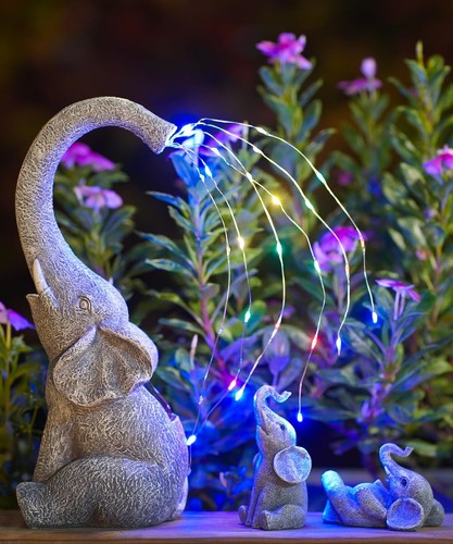 Elefanten deko gartenfiguren - elefanten,