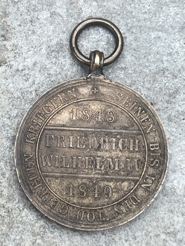 Hohenzollern denkmünze 1848 - hohenzollern,