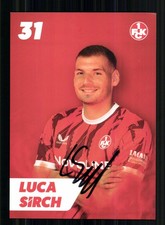 Luca Sirch Autogrammkarte 1 FC Kaiserslautern 2025-26 Original Signiert