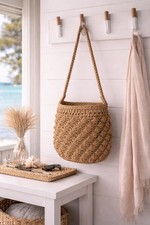 Angebot Boho Bast Handtasche