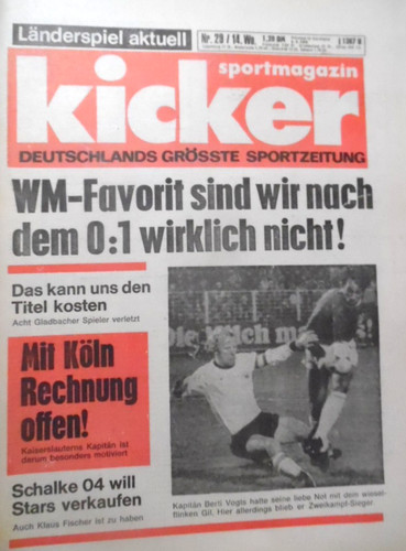 Kicker 1978 n - kicker,