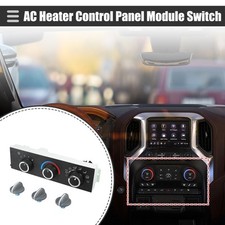 Klimaanlagen-Heizungsbedienfeld für Chevrolet Astro 1996-2005 Kunststoff 1 Satz