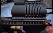 Odhner Rechenmaschine M602 No.7 mechanisch antik Vintage Schweden 1930er Jahre