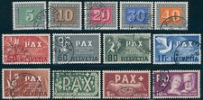 SCHWEIZ 1945, MiNr. 447-459