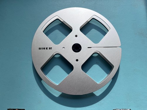 Uher design metallspule 18cm - design,