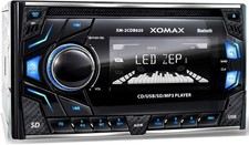 XOMAX Autoradio  XM-2CDB622 mit CD-Player, Bluetooth, RDS, USB, SD, AUX, 2DIN