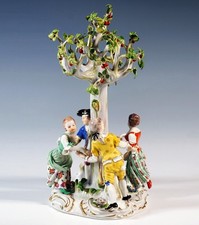 MEISSEN FIGUR BAUM GRUPPE 4 UM