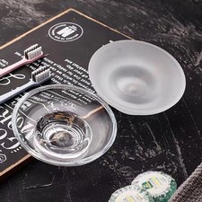 2x Glas Seifenschale Universal