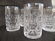 PEILL & PUTZLER Granada * 8 x Bier Saft Kristall Gläser Handgeschliffen 12x6,5