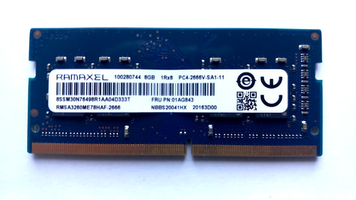 Ramaxel lenovo dimm 8gb - ramaxel,