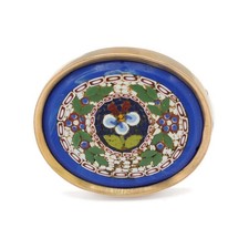 Brosche Nadel "Millefiori" in