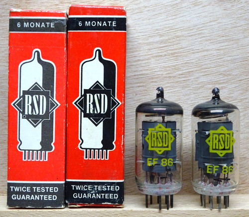 Pair rsd ef86 rft made - pair:,