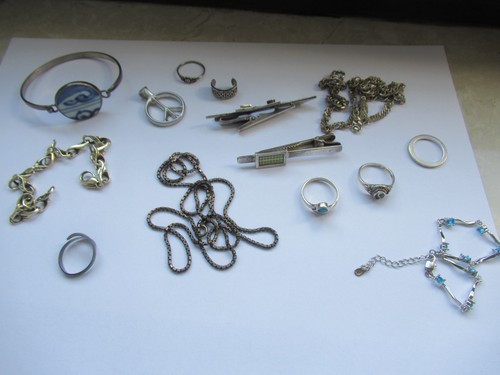 Silberschmuck konvolut i - silberschmuck,