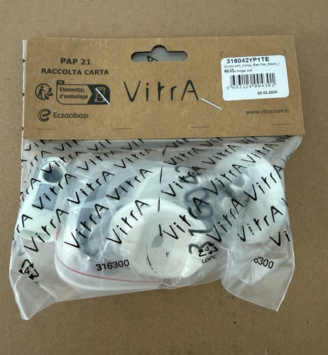 Vitra scharnier set weiß für - vitra, scharnier-set