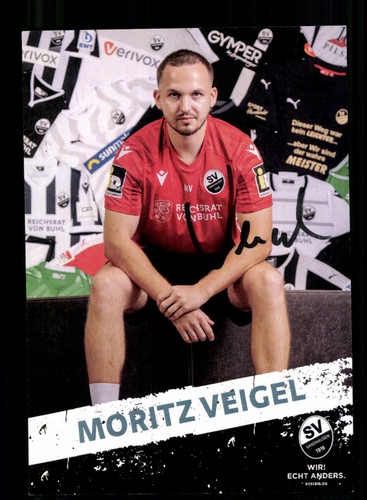 Moritz veigel autogrammkarte - moritz,