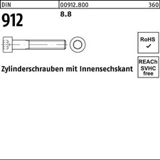Zylinderschraube DIN 912