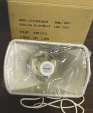 PHILIPS LBC3491/10 10W/100V Signalhupe Alarmsirene Signalgeber HUPE  NEU 