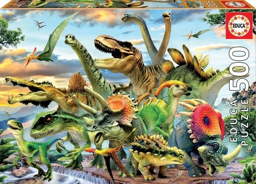 Educa puzzle dinosaurs - educa,