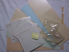 Set B-Schmetterling – 5 x Bolblister-Dreifach-Karten inkl. Umschläge– in 5 Farbe