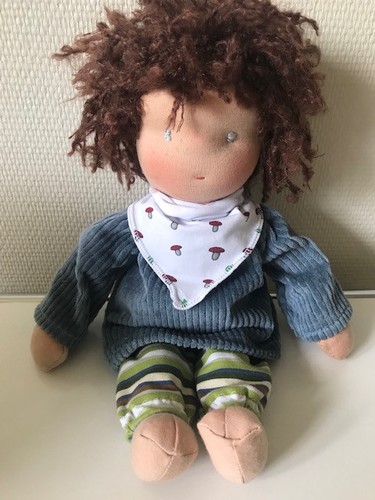 Puppe handgemacht nach - handgemacht,