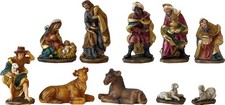 Krippenfigur Set 10-teilig 6
