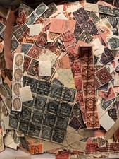 Briefmarken Deutsches Reich 500 Stück Marken inklusive Teilbögen