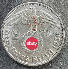 2 Reichsmark 1939 J Drittes