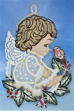 Fensterbild Weihnachten Engel