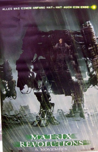 Matrix revolutions banner - -,