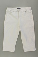 ✅ Adagio 3/4 Jeans Skinny Jeans für Damen Gr. 40, M creme aus Baumwolle ✅