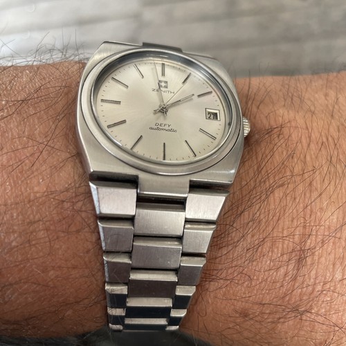 Zenith defy automatic 1970s - defy, automatic,