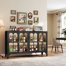 Steel Sideboard Buffet Cabinet