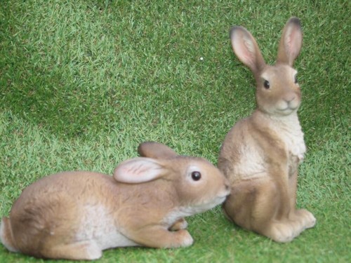 Hase kaninchen deko figur - kaninchen,