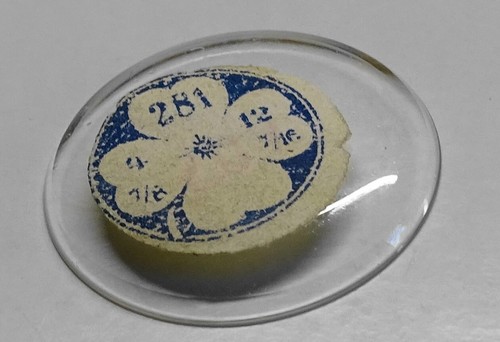 Glas dome uhr taschenuhr - uhr,