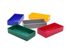 25 St. Einsatzkästen / Sortierboxen  E40/1, für Schubladen, 198x99x40 mm (LxBxH)