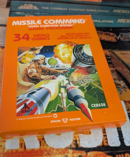 Missile command atari - command, (1982)