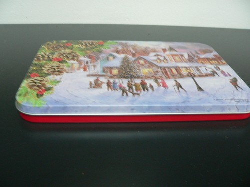 Flache weihnachts nostalgie - flache, 'weihnachts-nostalgie'