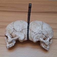 Doppelschädel , Totenkopf 