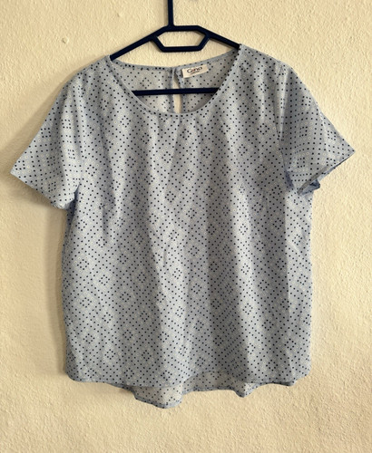 Gina damen bluse hellblau - bluse,