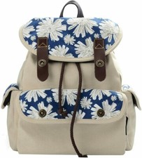 Rucksack Damen Tasche Beige