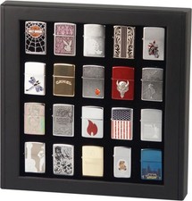 Zippo sammlervitrinen schwarz - zippo,
