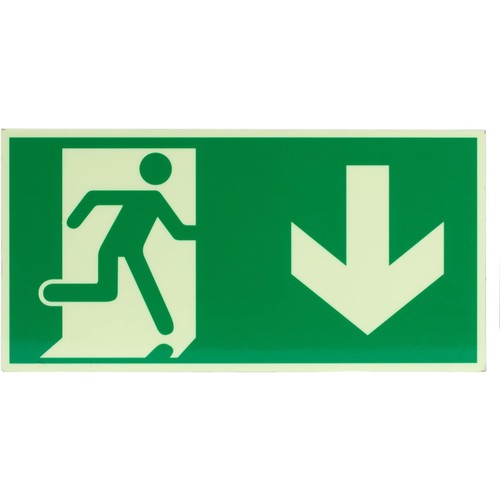 Notausgang schild aluminium - schild,