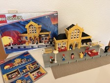 LEGO HAUPTBAHNHOF  SET 4554 von 1991! SAMMEL RARITÄT - SELTEN mit 9 FIGUREN