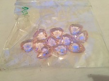 11 rosa Herzen Dekosteine