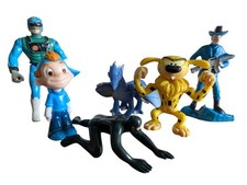 Vintage Figuren Set / Marsupilami, Diabolik, Space Cowboy, Animotosi Gil, Drache