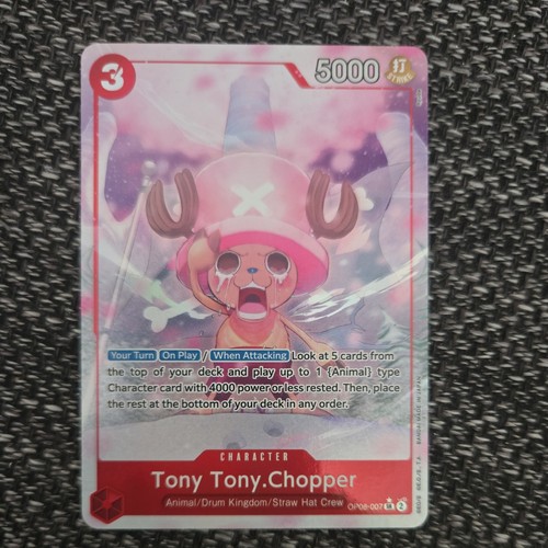 One piece card - one, tony